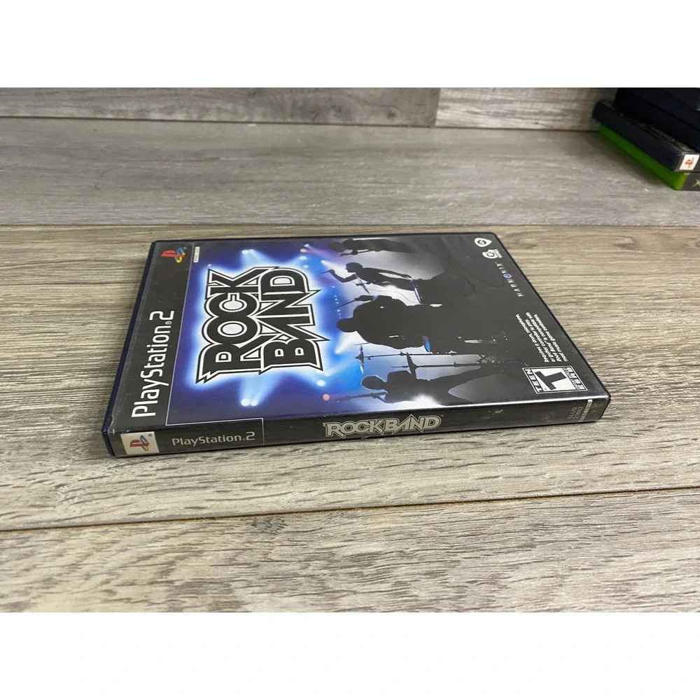 Rock Band Sony PlayStation 2 PS2 Game 2007 SLUS‎ 21682 Complete with Manual